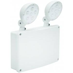 Nödljusstrålkastare Twin LED, 4W