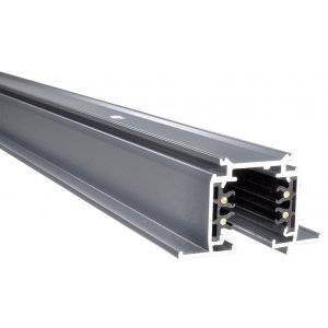 Skena, 3-fas Infälld, 1 m, Silver