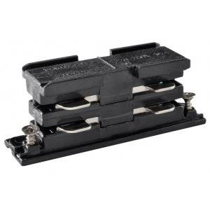 Skarv Mini, för 3-fas skena, Svart