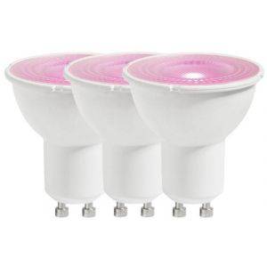 LED GU10 Smart Light CCT+RGB 380lm 4,7W 3-Pack