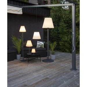 Kreta Outdoor Takskärm 35cm Vit