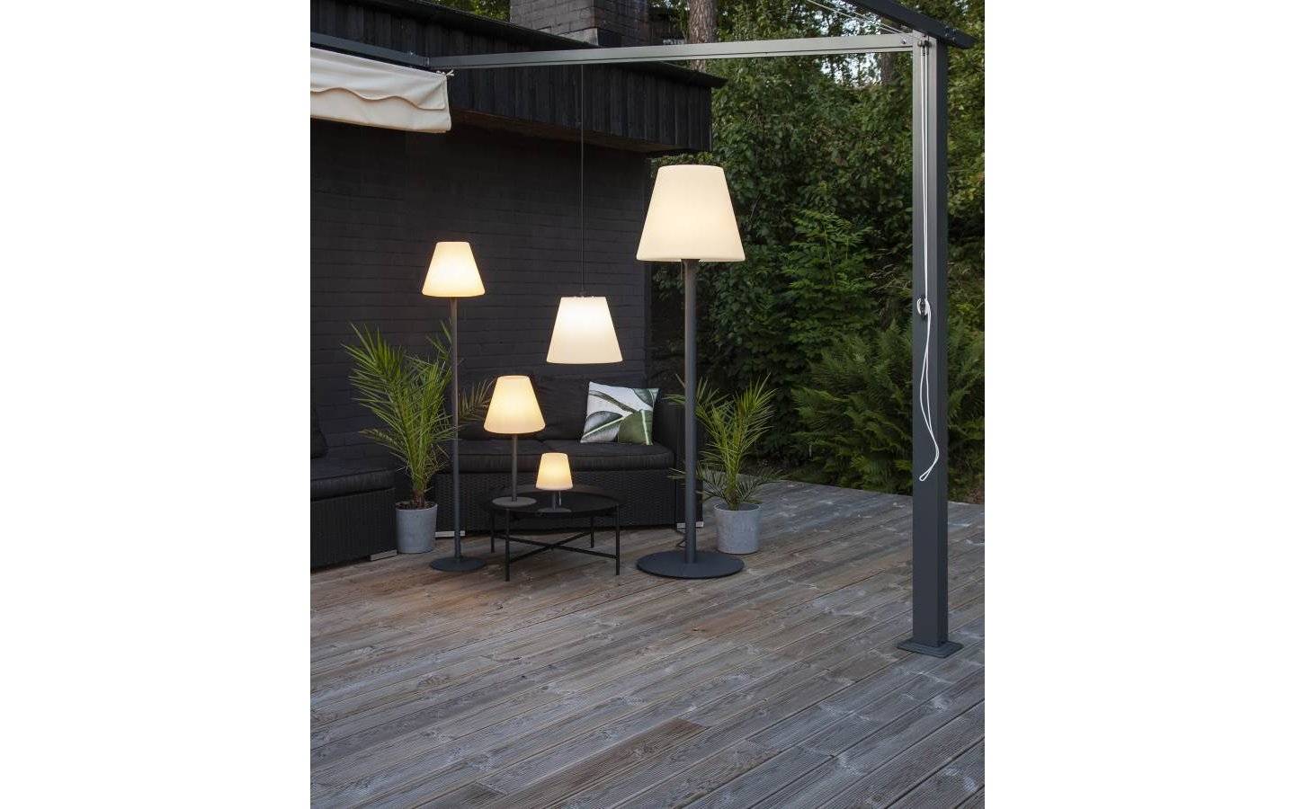 Kreta Golvlampa 187cm Grå IP44