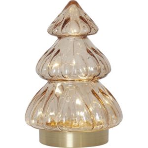 Bordsdekoration Abete 18cm Beige