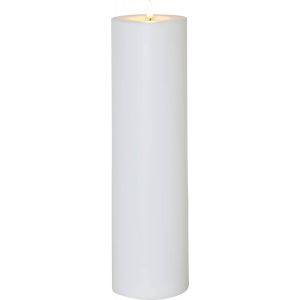 LED Ljus Flamme Rak 37,5cm Vit IP44