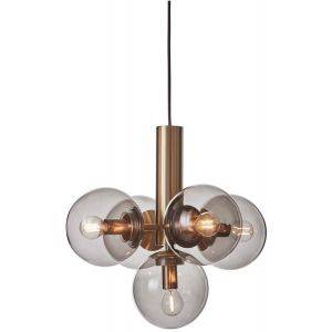 Avenue Taklampa Mässing/Rök