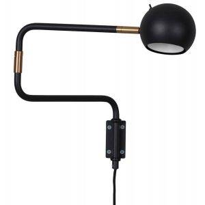 Yes Vägglampa 62cm Svart