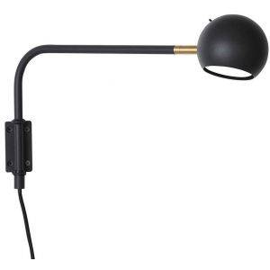 Yes Vägglampa 45cm Svart