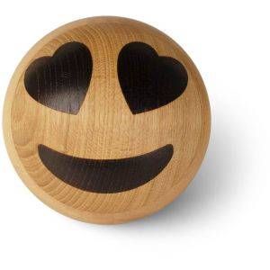 Emojiboll Big Heart Eyes 11cm Ek