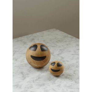 Emojiboll Big Heart Eyes 11cm Ek