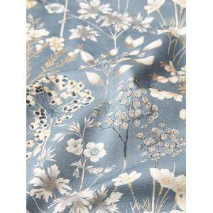 Wood Metervara Blå 140cm