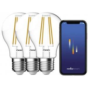 LED E27 Normal Smart Light 2200-6500K 600lm 4,7W(48W) 3-Pack