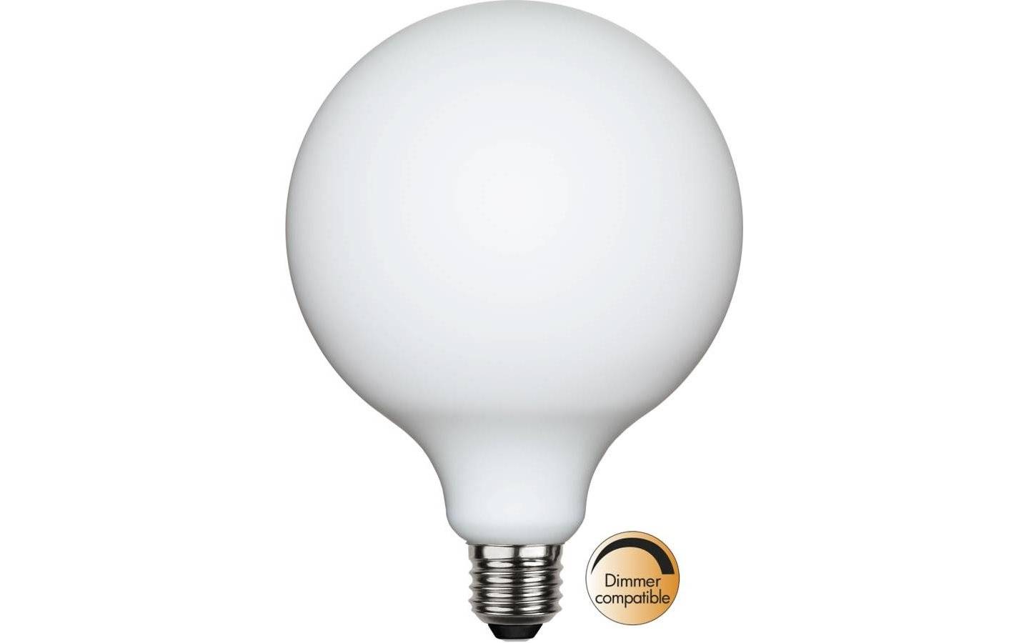 LED E27 Glob 125mm Opal 2600K 400lm 5W(35W)