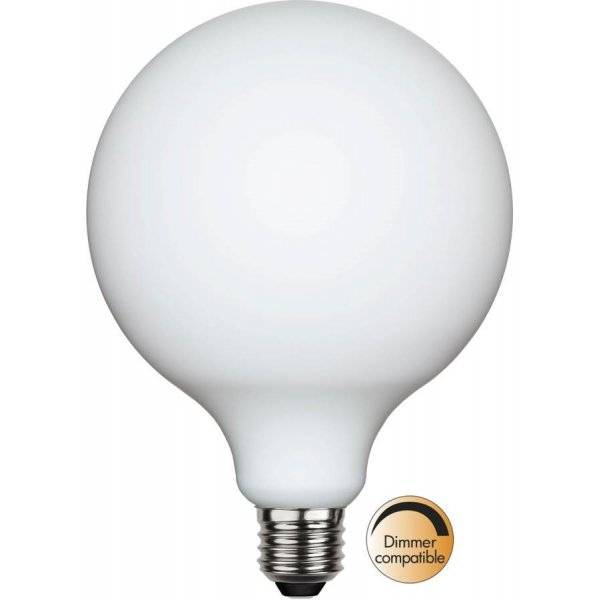 LED E27 Glob 125mm Opal 2600K 400lm 5W(35W)