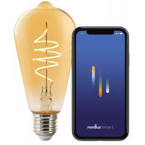 LED E27 Lyktlampa Smart Light Amber 2200K 380lm 4,7W(35W)