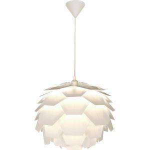 Carpatica Taklampa 41cm Vit