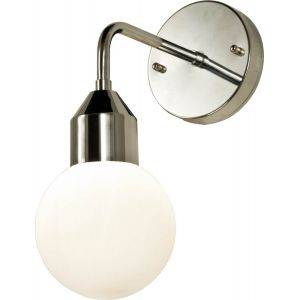 Florens Vägglampa Krom IP44