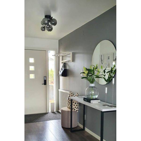 Molekyl Plafond 58cm Svart/Rök