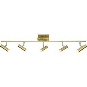 Artic Takspotlight 106cm LED 5x6W 3000K Matt Mässing 