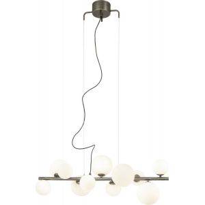 Molekyl Taklampa 85cm Tenn/Vit