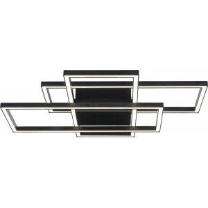 New York Plafond 70cm LED 45W 3000K Svart