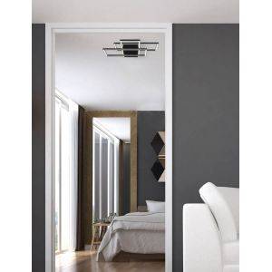 New York Plafond 70cm LED 45W 3000K Svart