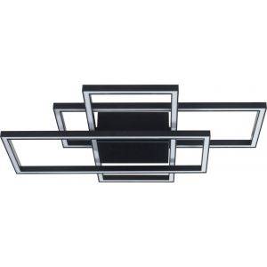 New York Plafond 70cm LED 45W 3000K Svart