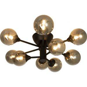 Cosmos Plafond 53cm Svart/Rök