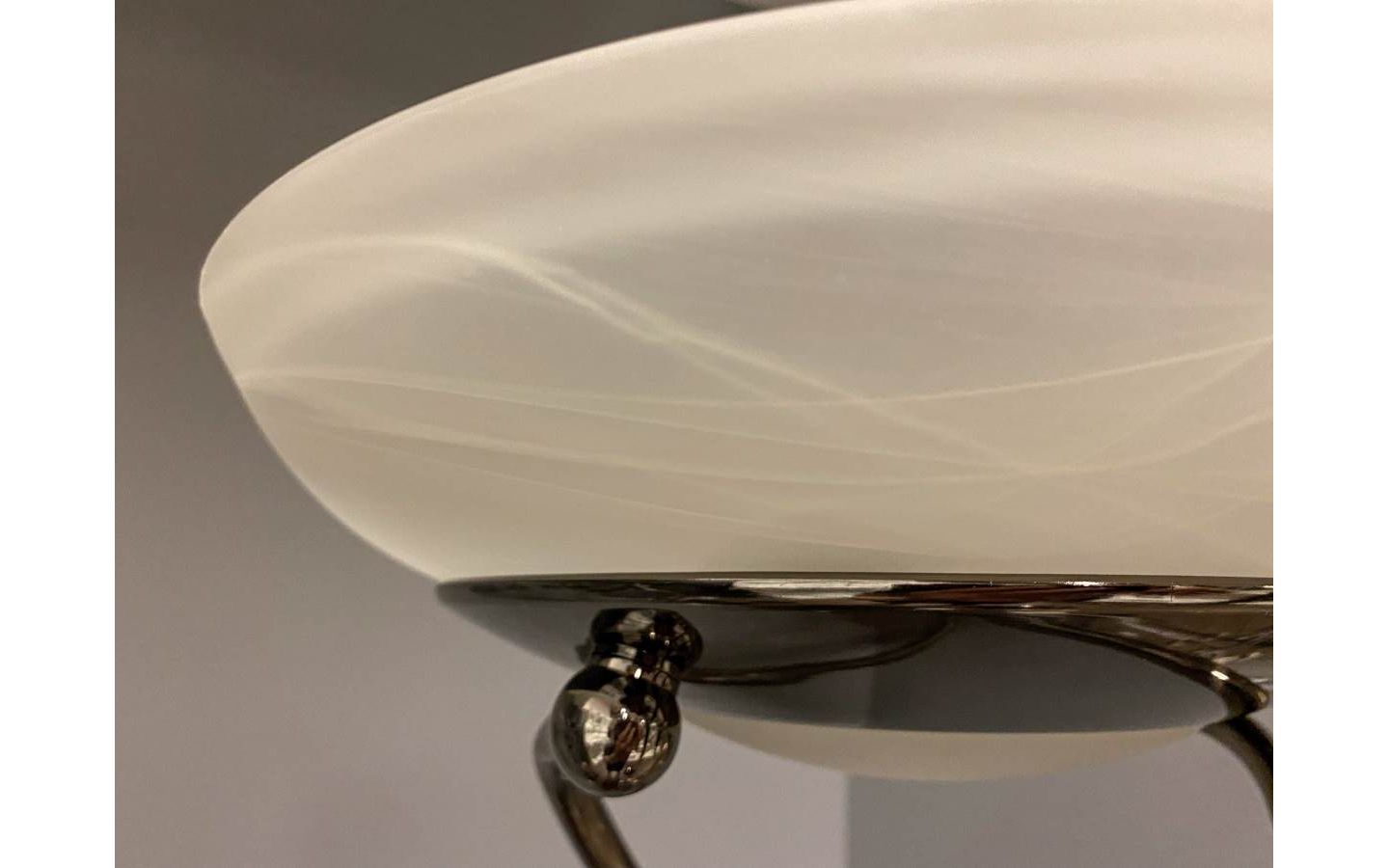 Cannes Golvlampa 1,8m LED 3000K 25W+5W Dimbar Svart/Krom