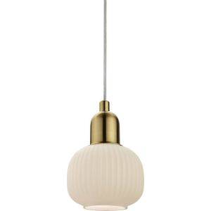 Elin Fönsterlampa 10cm Mässing/Opal