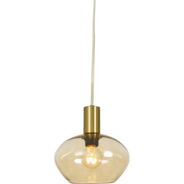 Bell Fönsterlampa 15cm Mässing/Amber