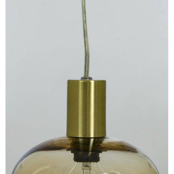 Bell Fönsterlampa 15cm Mässing/Amber