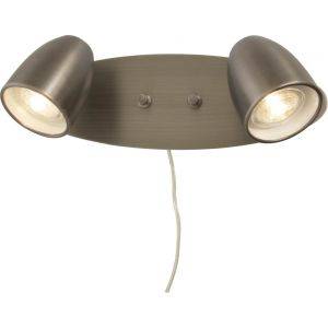 Sandnes Vägglampa 2L Tenn