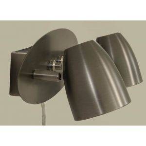 Sandnes Vägglampa 2L Tenn