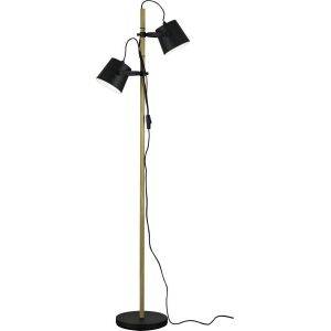Espresso Golvlampa 153cm Svart/Trä