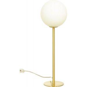 Molekyl Bordslampa 1L 43cm Mässing/Opal
