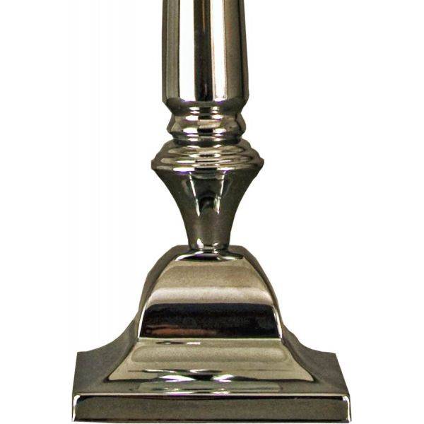 Emelie Lampfot 48cm Silver