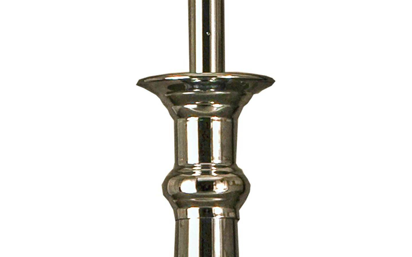 Emelie Lampfot 48cm Silver