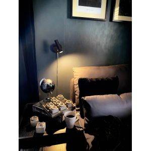 Artic Vägglampa LED 6W 3000K Svart/Krom