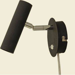 Artic Vägglampa LED 6W 3000K Svart/Krom