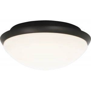 Siracusa Plafond 25cm LED 12W 3000K Svart IP44 