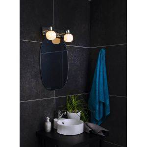 Messina Spegelbelysning 35cm Krom/Vit IP44