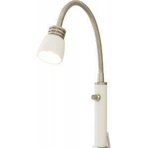 Eketorp Vägglampa LED 3W 2700K Vit/Stål