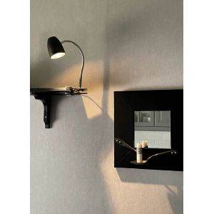 Sandnes Klämlampa 40cm Svart/Krom