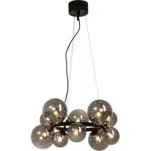 Molekyl Taklampa 50cm 10L Svart/Rök