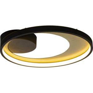 Carat Plafond/Vägglampa 36cm LED 15W 3000K Svart/Guld 