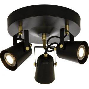 Metz Takspotlight 25cm 3L Svart/Matt Mässing