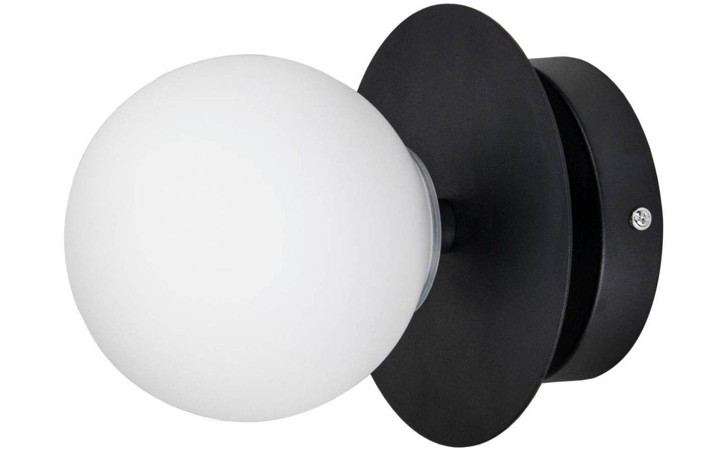 Art Deco Badrumslampa Svart/Vit IP44