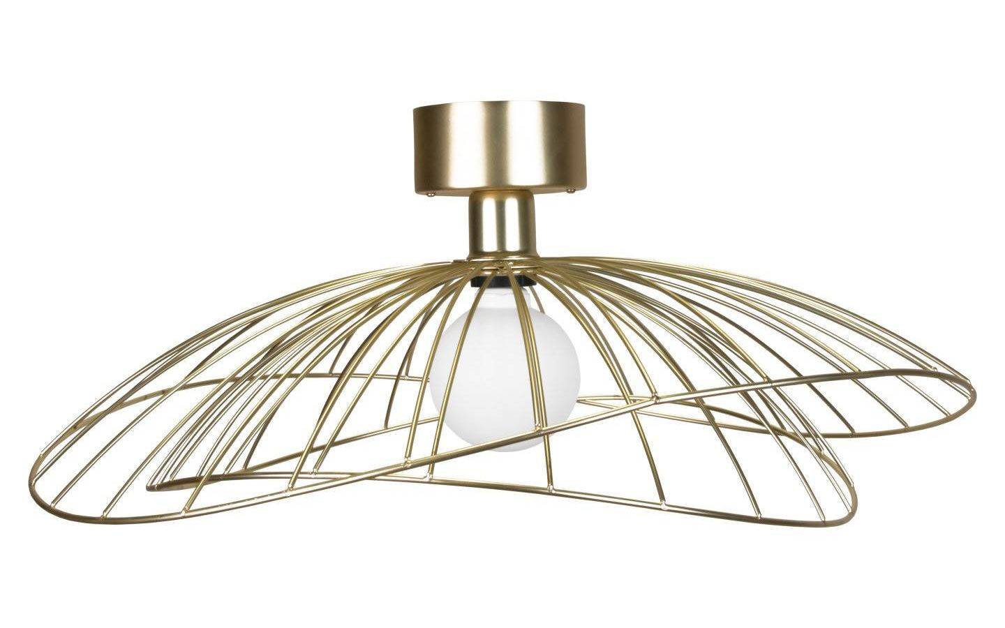 Ray Plafond 55cm Mässing