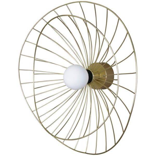 Ray Plafond 55cm Mässing