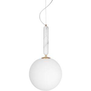 Torrano Taklampa 30cm E14 Vit/Opalvit